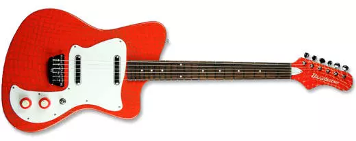 67 Heaven Guitar - Orange Aligator FInish